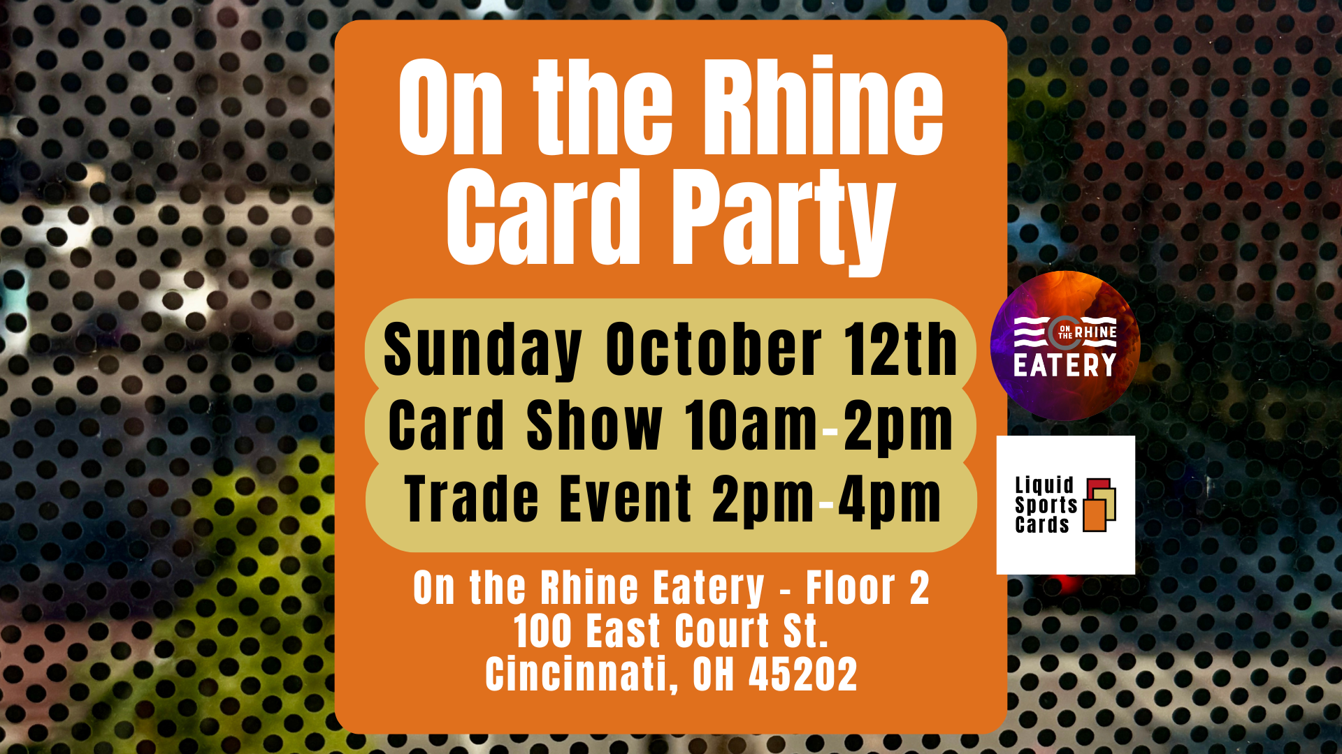 CARD PARTY IN CINCINNATI