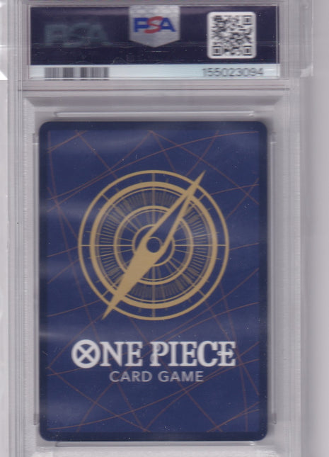 One Piece Op13-Carrying On His Will Uta 2025 #023 Alternate Art PSA 10