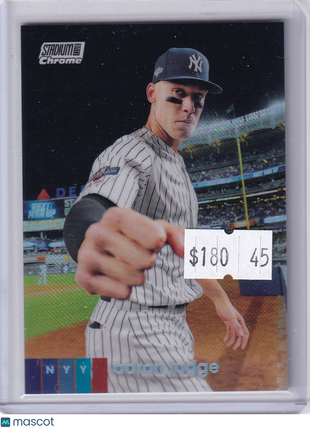 Aaron Judge 2020 Topps Stadium Club Chrome #138 New York Yankees Refractor