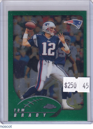 Tom Brady 2002 Topps Chrome #100 New England Patriots