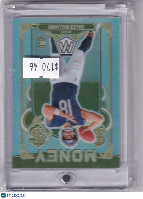 Caleb Williams 2024 Panini Mosaic Money #7 Chicago Bears RC
