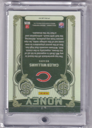 Caleb Williams 2024 Panini Mosaic Money #7 Chicago Bears RC