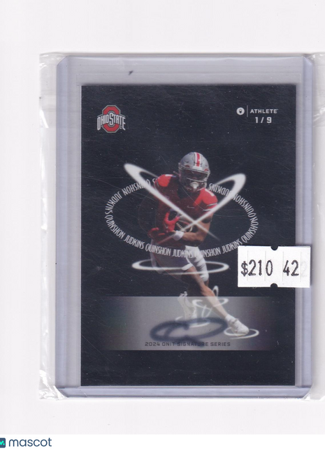 Quinshon Judkins 2024 ONIT Signature Series #N-2 Ohio State Buckeyes 1/9