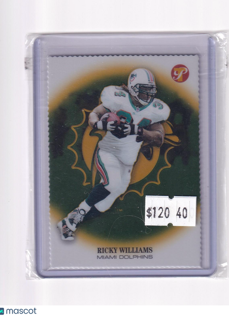 Ricky Williams 2002 Topps Pristine Gold Refractor #48 Miami Dolphins Gold Ref 09/79