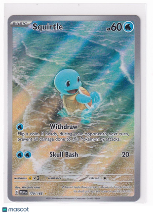 Pokemon Squirtle 2023 #170/165