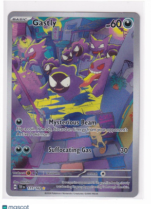 Pokemon Gastly 2024 #177/162