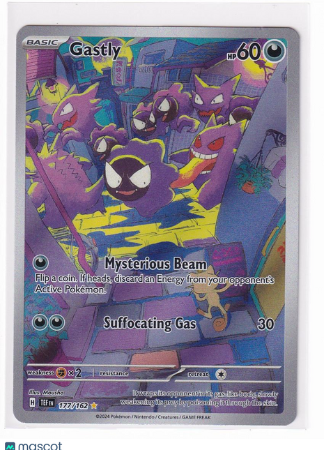 Pokemon Gastly 2024 #177/162