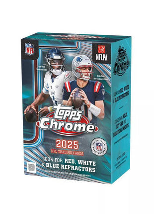 2025 Topps Chrome Football Blaster Case PYT Break