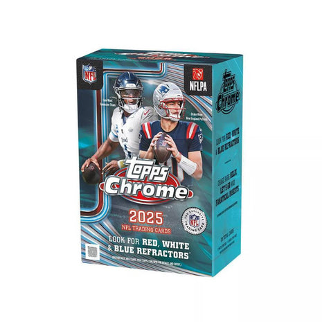 2025 Topps Chrome Football Blaster Case PYT Break