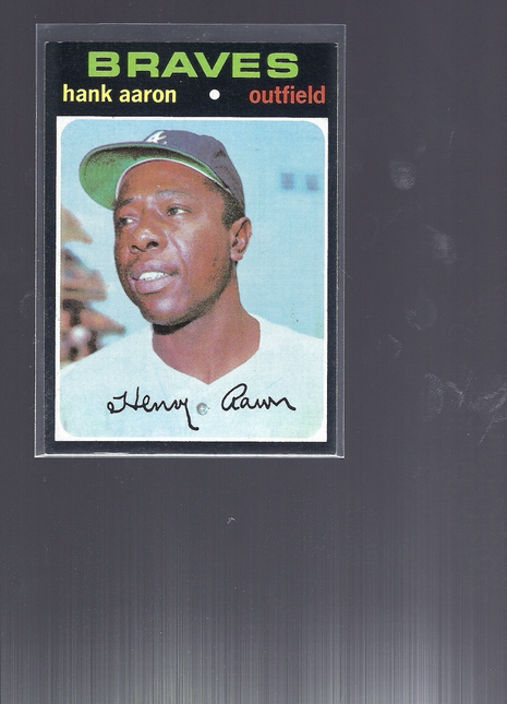 Hank Aaron 1971 Topps #400 Atlanta Braves