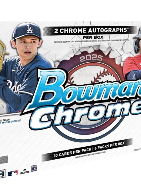 2025 Bowman Chrome Hobby Box - Preorder