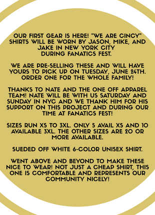 2025 The First Liquid Sports Cards Shirt