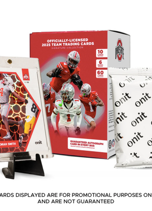 The Ohio State University Football 2025 Trading Cards - Platinum Box (Guaranteed Autograph)