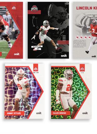 The Ohio State University Football 2025 Trading Cards - Platinum Box (Guaranteed Autograph)