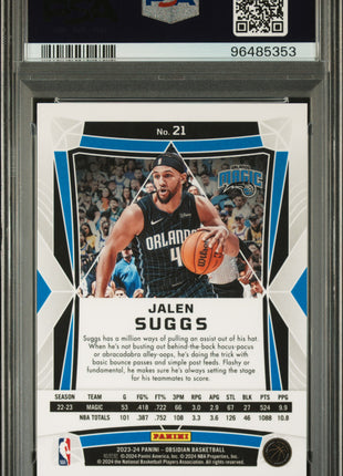 Jalen Suggs PSA 9 2023 Panini Obsidian #21