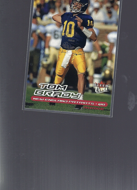 Tom Brady 2000 Fleer Ultra #234 New England Patriots Rookie