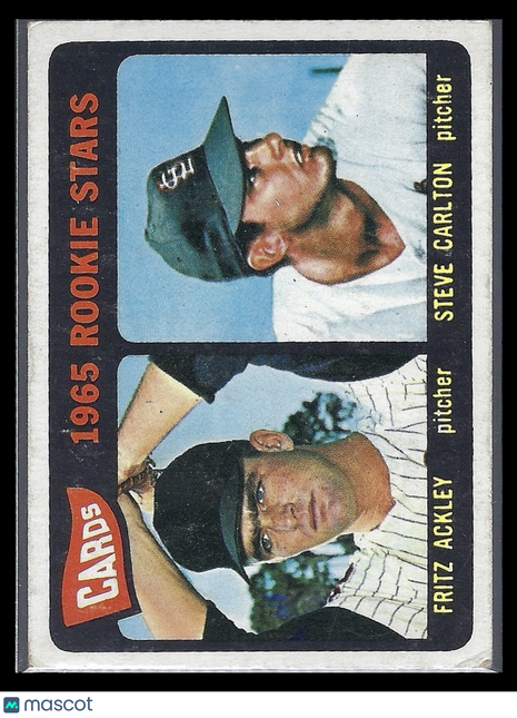 Steve Carlton Fritz Ackley 1965 Topps #477 St. Louis Cardinals