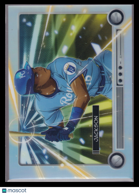 Bo Jackson 2026 Topps Bowman Chrome Anime #BA-22 Kansas City Royals Anime