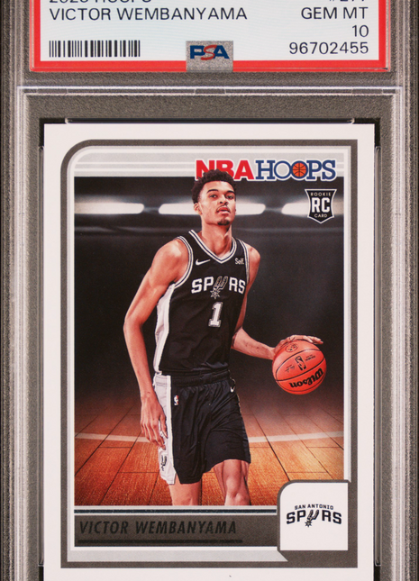 Victor Wembanyama PSA 10 2023 Panini NBA Hoops #277