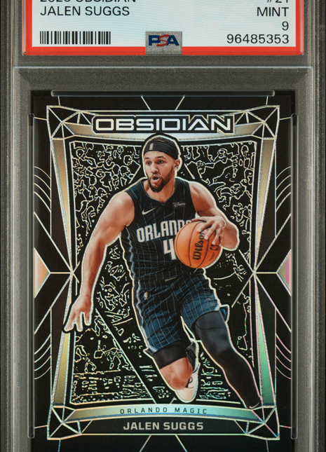 Jalen Suggs PSA 9 2023 Panini Obsidian #21