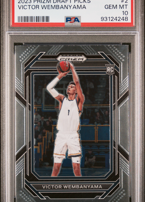 Victor Wembanyama PSA 10 2023 Panini Prizm Draft Picks #2