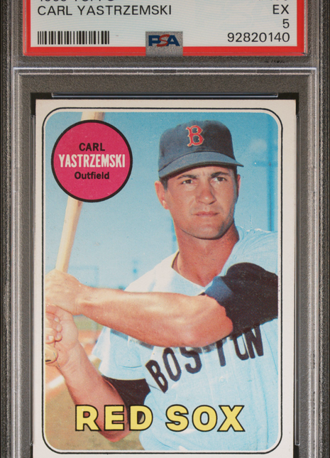 Carl Yastrzemski PSA 5 1969 Topps #130