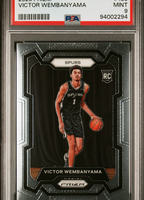 Victor Wembanyama PSA 9 2023 Panini Prizm #136