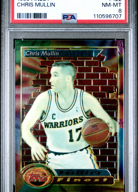 Chris Mullin PSA 8 1993 Finest #122