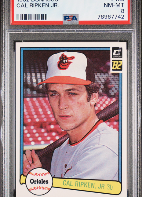 Cal Ripken JR. PSA 8 1982 Donruss #405