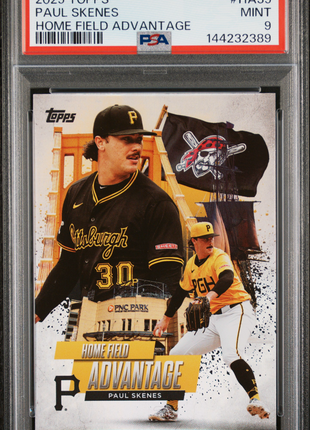 Paul Skenes PSA 9 2025 Topps Home Field Advantage #HA35 Series 2